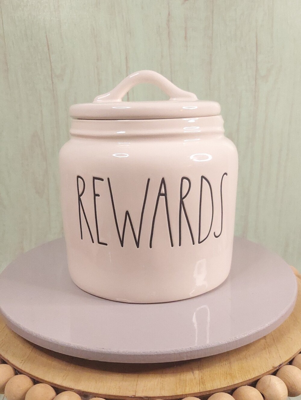 Rae Dunn “Rewards” Large Jar / Canister 🐾 🍪